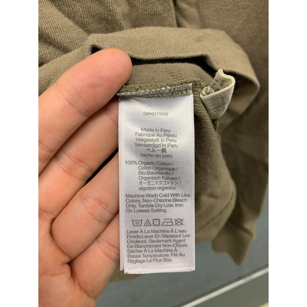Madewell Long Sleeve Tan Shirt - Picture 5 of 8
